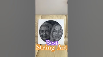 Couple String Art Portrait/String Art Couple Making/String Art Portrait Making/String Art By Me#art