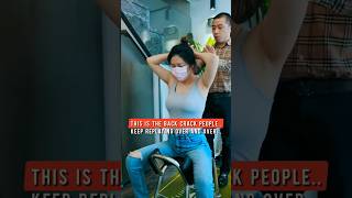 Nobody Believed Her Back Could Crack Like This 🔊😱 #shorts #chiropractor