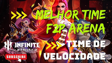 Infinite Magicraid - MELHOR TIME P2P PARA ARENA - THE BEST F2P ARENA TEAM!!!