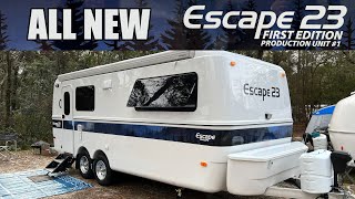 MUST SEE  The most EXCITING new Fiberglass Camper / Escape 23