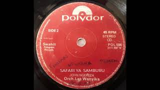 SAFARI YA SAMBURU-- LES WANYIKA. BEST EAST AFRICA'S SWAHILI RHUMBA CLASSIC FROM 90s