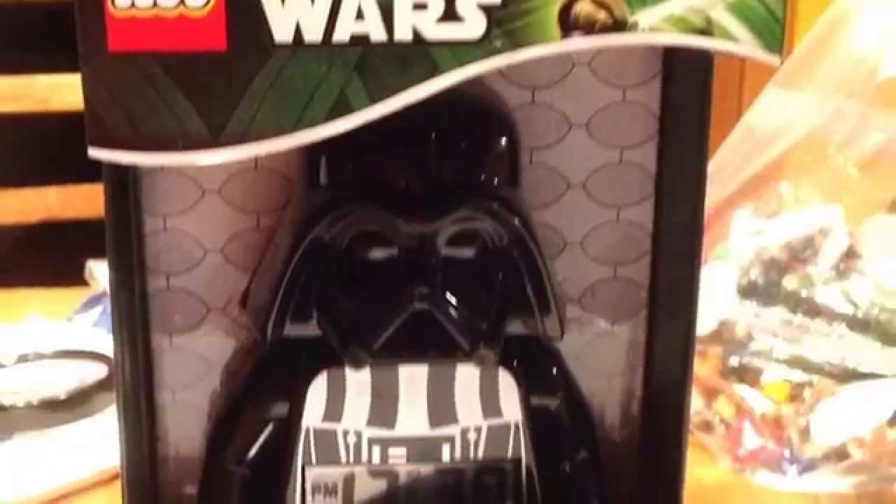Lego Star Wars alarm clock Darth Vader