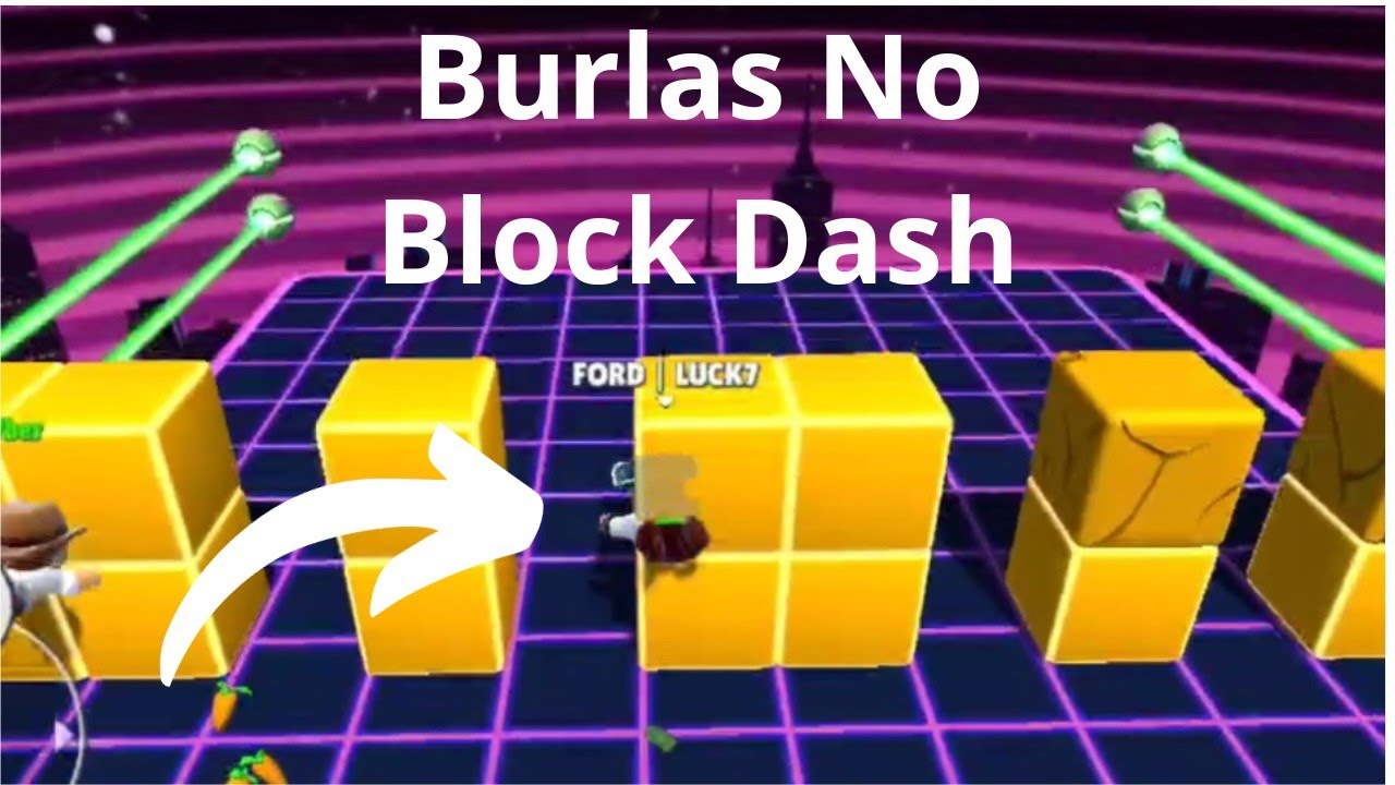 DICAS BURLAS TRUQUES E ATALHOS DO NOVO MAPA BLOCK DASH LENDÁRIO DO STUMBLE  GUYS! 