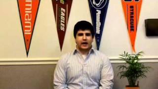 Sagemont School Alumni talks about his experiences at Universtiy of Miami
