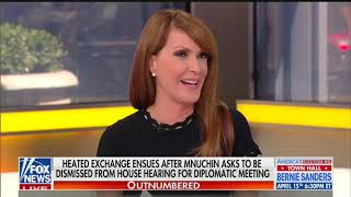 Fox News Outnumbered Backs Steve Mnuchin In Fiery Exchange With Maxine Waters