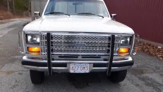 1986 F-250 Lariat XLT 7.5L 460ci walkaround & exhaust