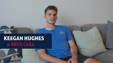 🎥 Step into Hughes’s apartment & get an inside look at how the Revs defender lives off the pitch.