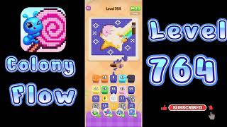Colony Flow Level 764 Walkthrough | All Gameplay Solution | Go Answer
