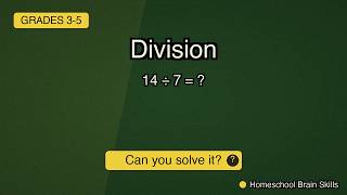 Quick! What's the answer? Division edition ⚡