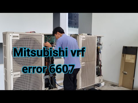 Mitsubishi City Multi | How to troubleshooting PCB no power light DC & AC current | error 6607