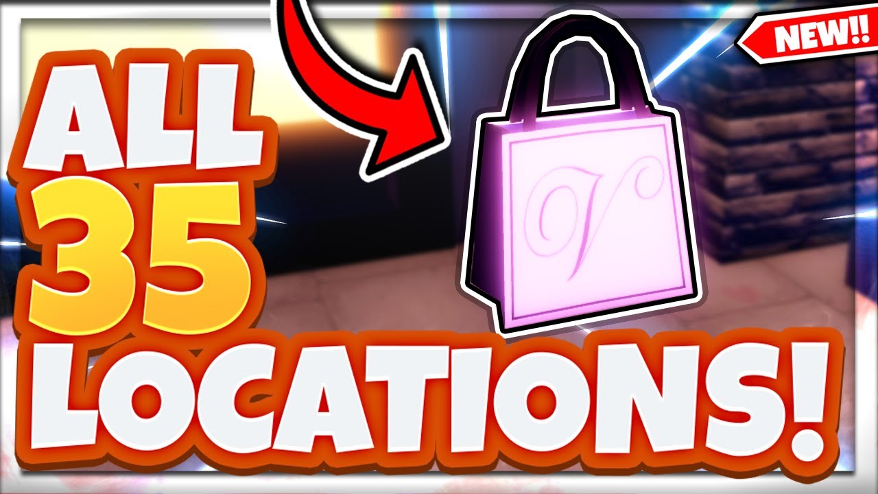 ALL *35* BAG LOCATIONS In Roblox Royale High! (Vioncii Quest) New Years