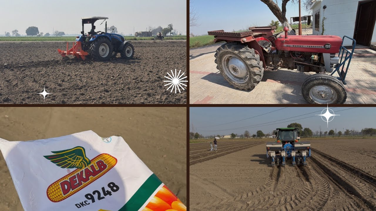 ਵਾਹਿਗੁਰੂ ਜੀ ਦੀ ਕਿਰਪਾ ਨਾਲ ਅੱਜ ਕਰਤੀ ਮੱਕੀ ਦੀ ਬਿਜਾਈ ਸ਼ੁਰੂ ਇੱਕ ਮੈਸੀ ਹੋਰ ਮੰਗਵਾਇਆ 135