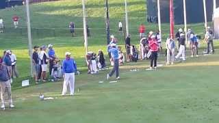 Tiger Woods 2013 PGA Championship Scenic Iconic Driver 3 Wood Face On Swingvision Slow Motion