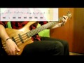 Primus  the toys go winding down bass cover play along tabs in