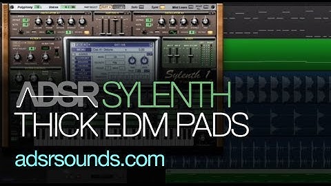 Sylenth tutorial - Thick EDM Pad