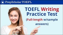 TOEFL Writing Practice Test - full test with answers - Durasi: 58.57. 
