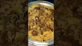 الرز نثري واللحم مهري ??الكبسة السعودية الأصلية ??? cooking food كبسة_سعودية كبسة_لحم shorts