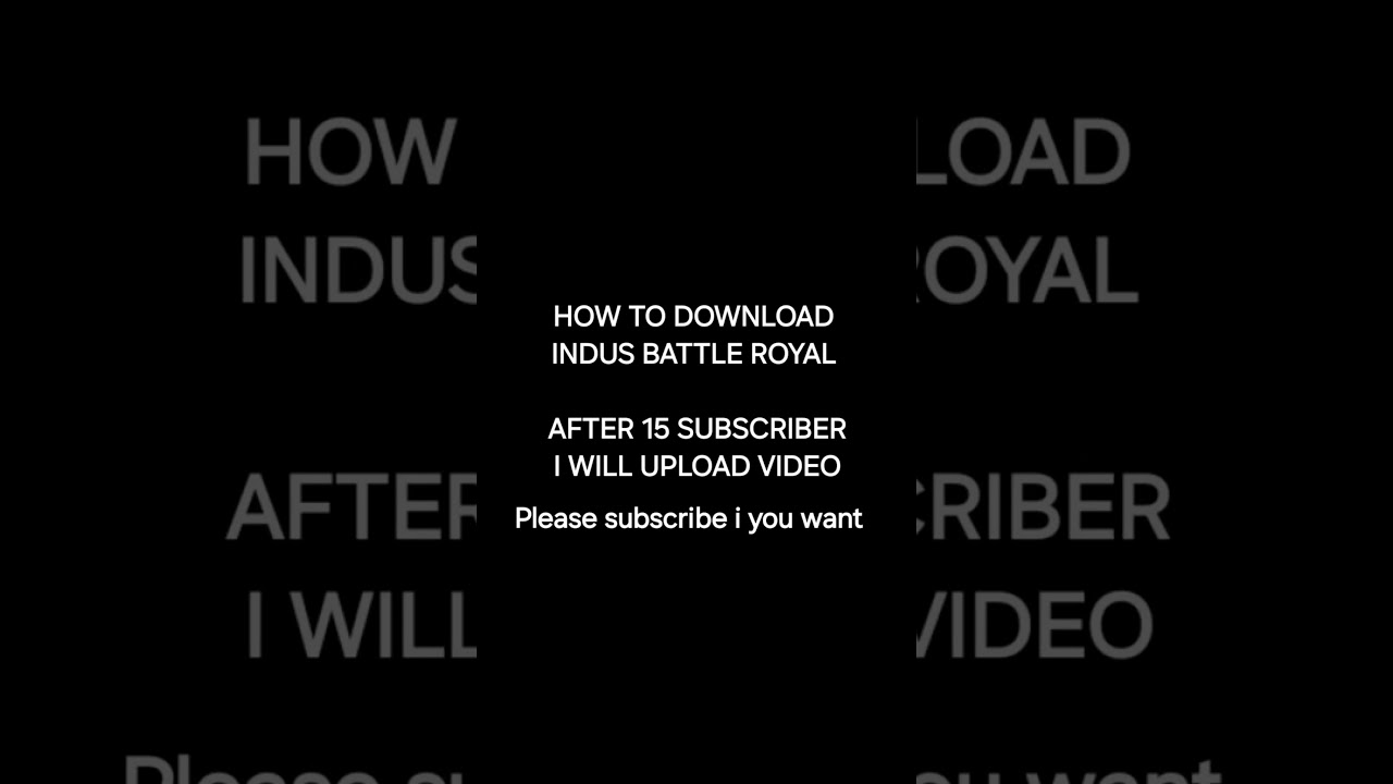 How to download indus battle royal| Indus battle royal