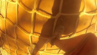 2015 Georgia Spartan Sprint Vertical Cargo Net Hill Climb