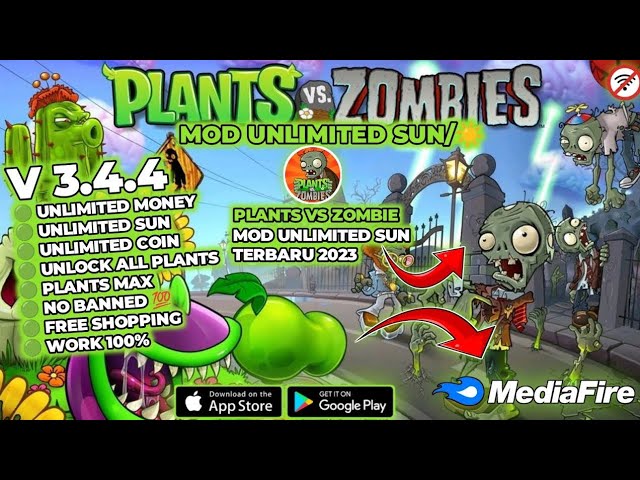 Download Plants vs. Zombies FREE MOD APK v3.4.4 (Unlimited Money