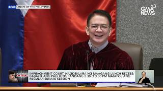 Escudero sa senator-judges - 'Huwag n'yo akong hamuning umuwi nang maaga' | GMA News