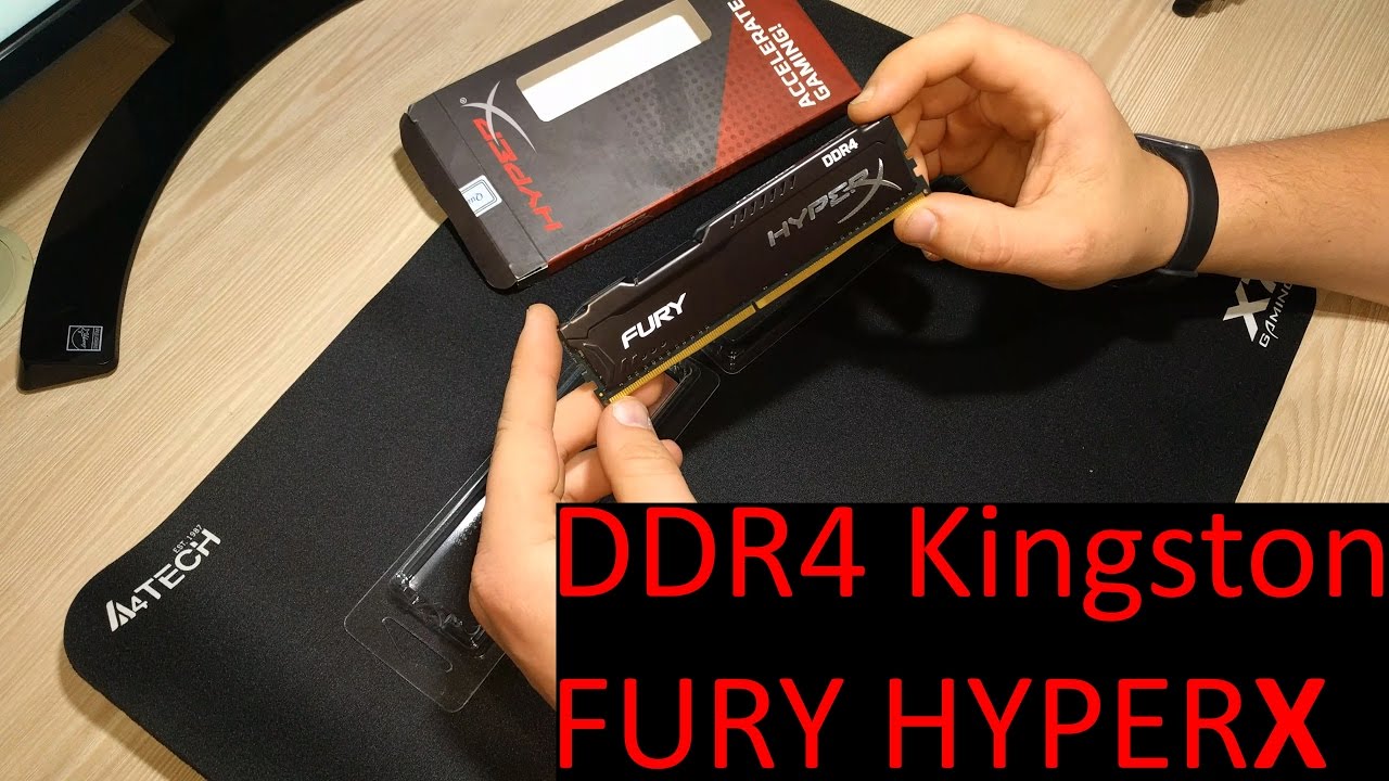 Память 8Gb DDR4 2400 Mhz Kingston Fury HyperX