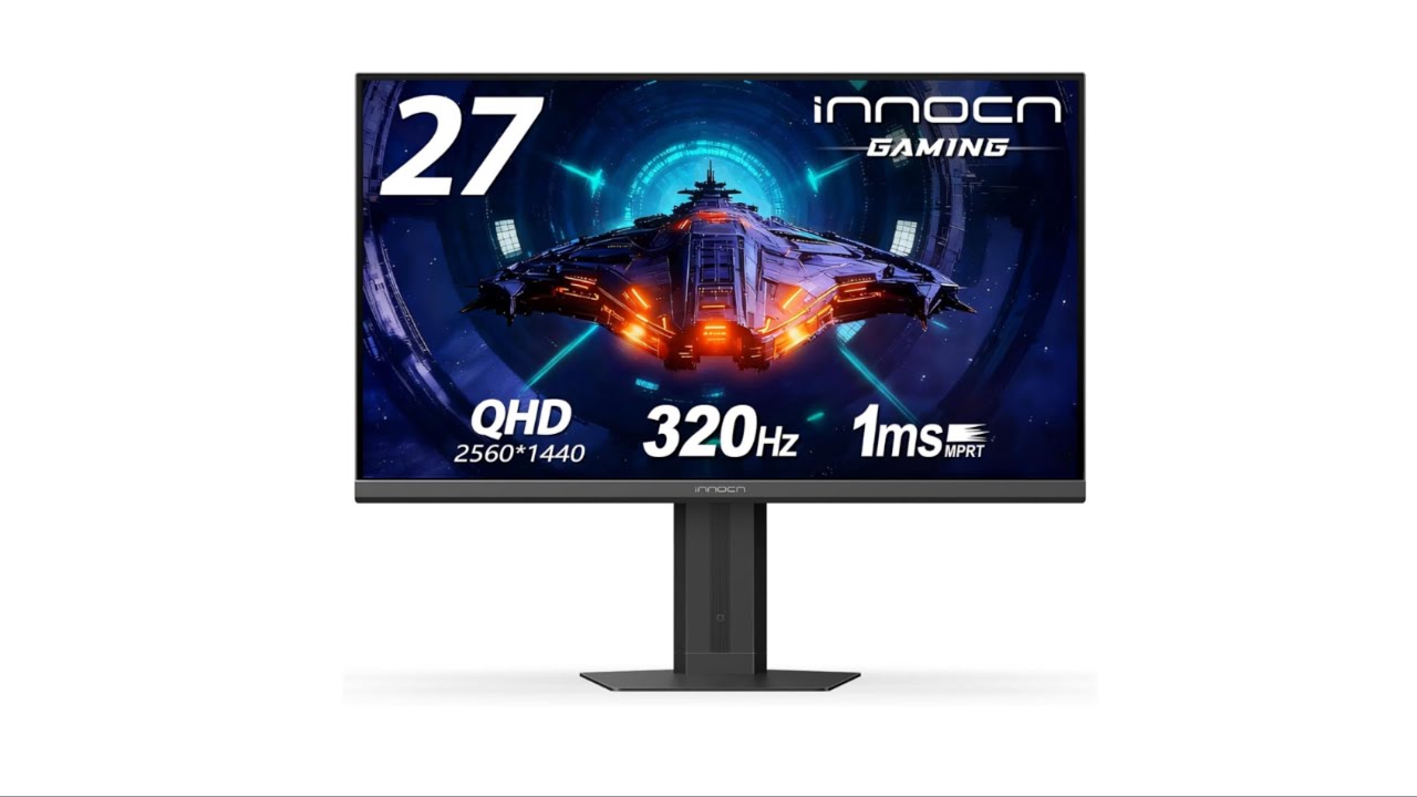 INNOCN 27G2T Review 27 Inch QHD 320Hz Gaming Monitor Fast IPS