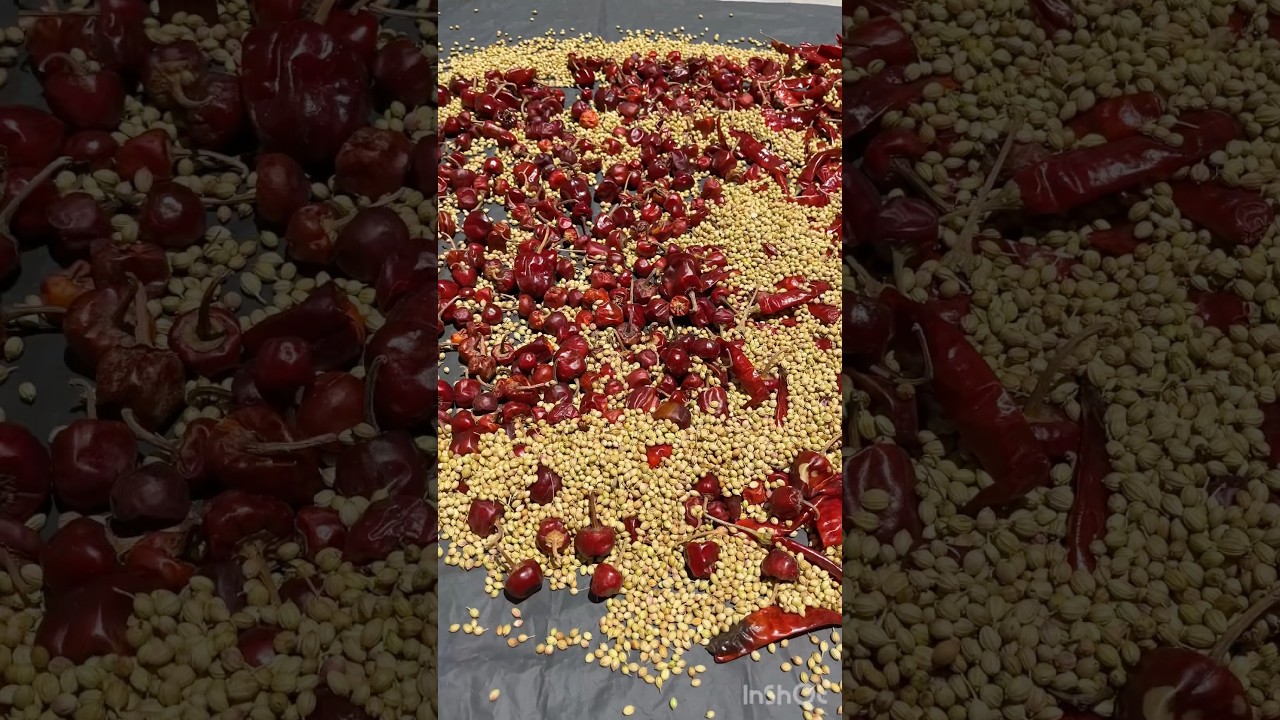 Chilli powder preparation