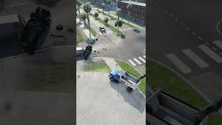 Realistic Highway Car Crashes #322