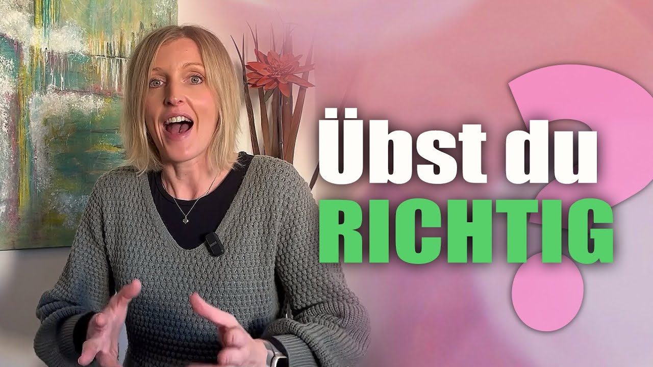 Übst du noch oder trainierst du schon? So übst du richtig 🎤🎶 