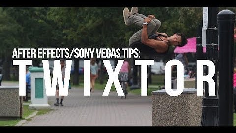 After Effects/Sony Vegas: Tips For Smooth Slow-Motion With Twixtor