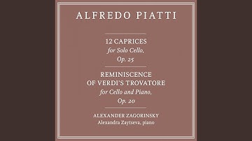 12 Caprices for Solo Cello, Op. 25: No. 9 in D Major, Allegro