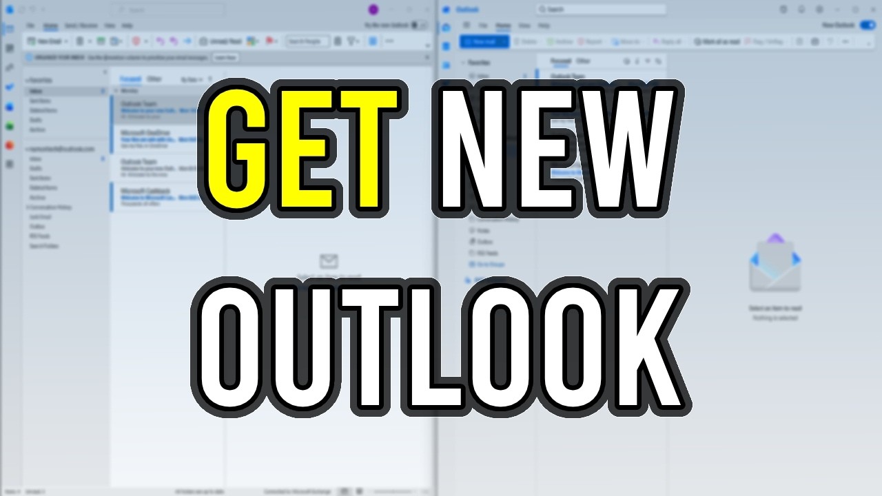 How To Switch To New Outlook From Classic - Upgrade Outlook
