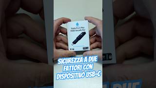 Thetis Pro-C FIDO2 (L2) Security Key Passkey Device USB-C per autenticazione a 2 fattori. #security