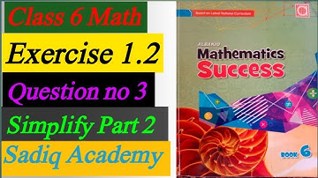 Class 6 Math | Exercise 1.2 | Question number 3 | Part 2 | Albakiomathematicssuccess | chapter 1|