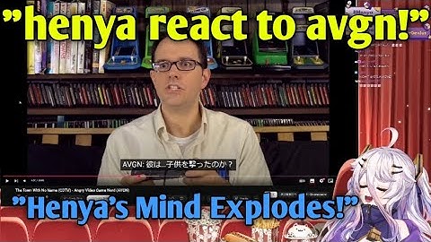 Henya the Genius Reacts to The Angry Video Game Nerd by Cinemassacre