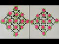 Very simple and beautiful paper flower wall hanging making//Diy room decoration ideas