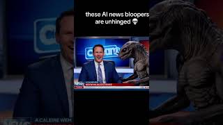 News bloopers AI . #AI #newsbloopers #funny #comwdyvideos