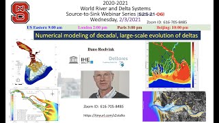 S2S21-06 Numerical modeling of decadal, large-scale evolution of deltas (Dano Roelvink, 2/3/21)