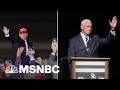Trump And Pence Campaign For Rival GOP Candidates, Hold Dueling Rallies