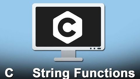 JJ Lectures | String Functions | EST programming in C -Part 9