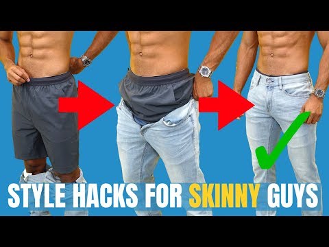 8 Hacks For Skinny Guys To Look Good (How to Dress If You&rsquo;re Skinny)