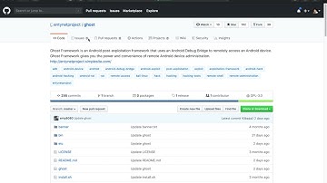 Ghost - Framework is an Android post exploitation Framework that Exploits the Android Debug Bridge🚞