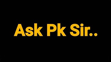#AskPkSir Doubts clarification SCMPE