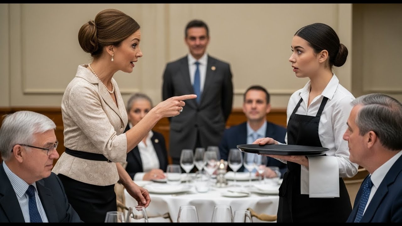 Бедную официантку уволили… но миллиардер заметил её кулон и застыл в шоке!