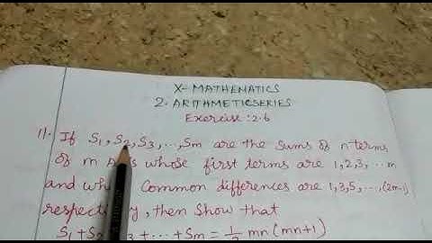 10th maths-Ex 2.6-11th sum