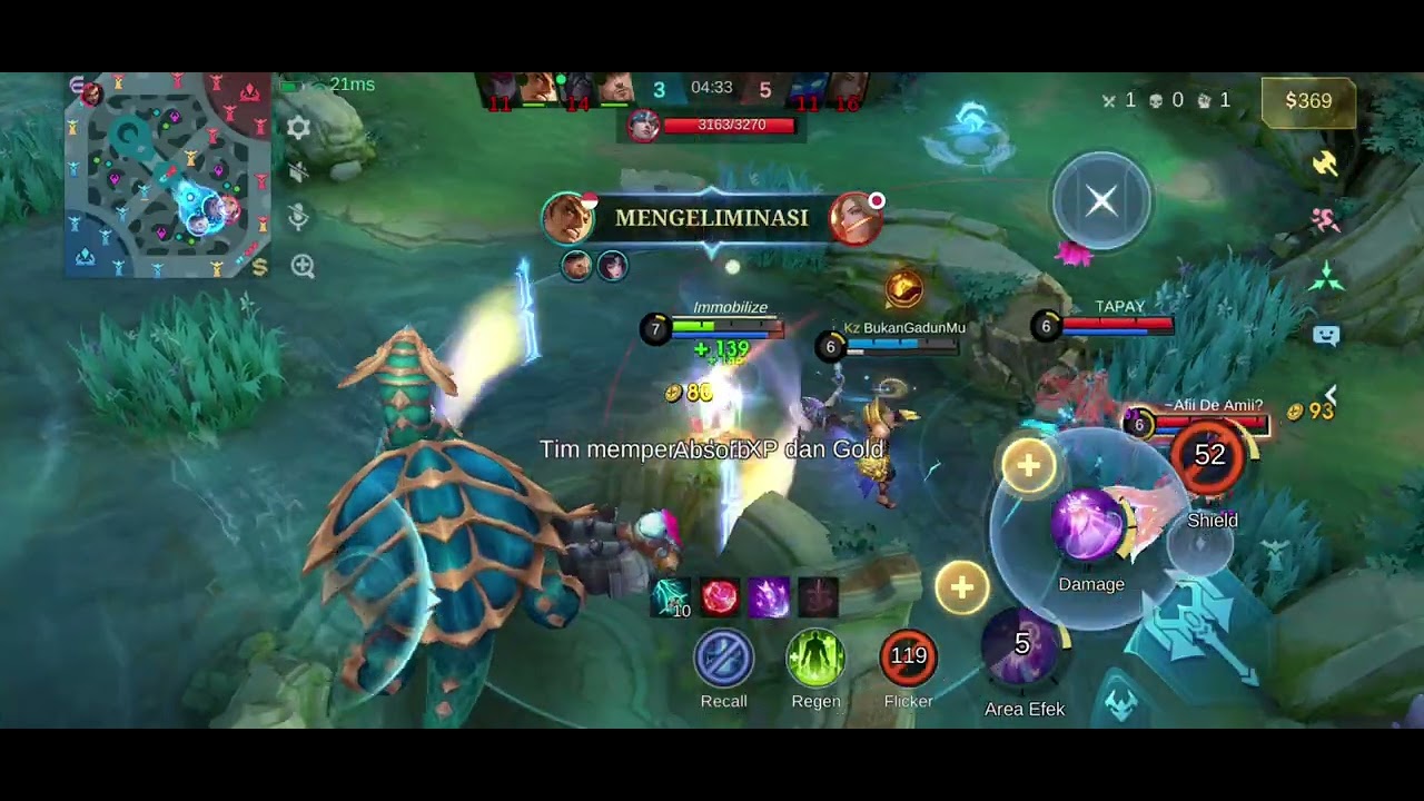 HAMPIR KALAH||Musuh buta map,epic comeback|| Terjadilah