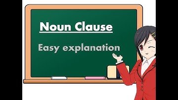 Master Noun Clause Identification as subject, object, complement and object of the preposition