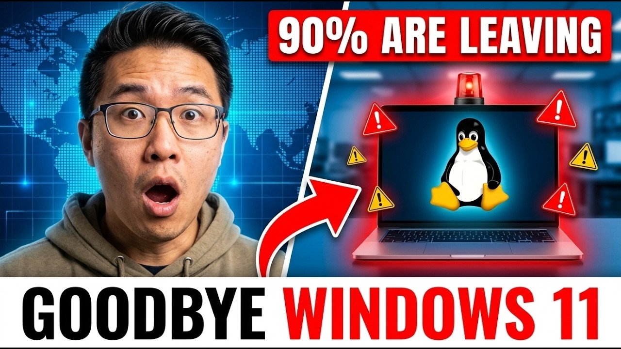 SHOCKING: 90% of Windows 11 Users Are Switching to Linux in 2026