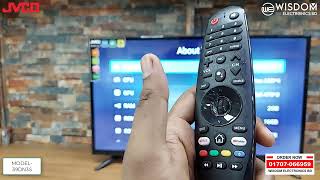 JVCO 39 Smart LED TV (39DN3S) Google Voice Control | Full TV Review | Wisdom Electronics BD